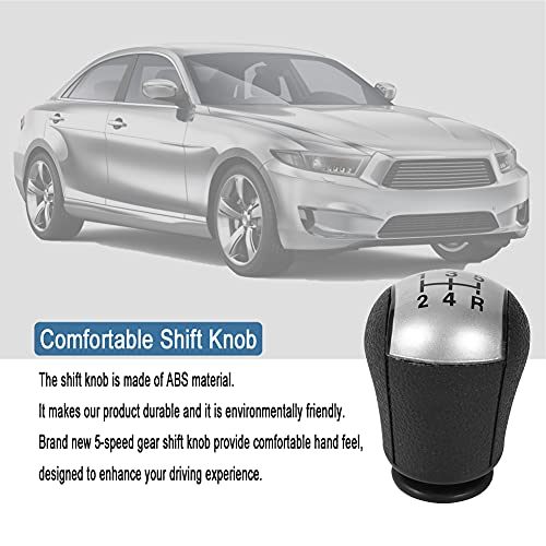 5 Speed Mt Gear Stick Shift Knob For Ford Mustang Focus Mondeo Mk3 S-Max C-Max Galaxy Fiesta Mk6 Transit Car Shift Knob Head Lever Shifter #TOP1