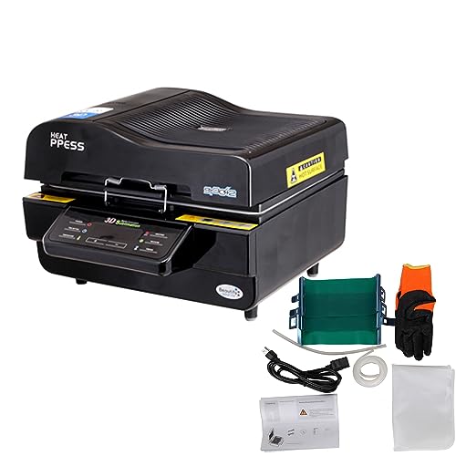 Máquina Termofijadora 3D Multifuncional 2800W 110V miniatura 1