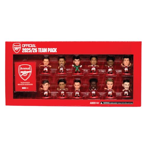 SoccerStarz - Arsenal 12 Figure Team Pack (2025/26 Version Classic Kit) /Figures