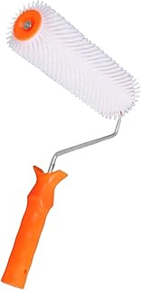 MagiDeal Rouleau compos&eacute; de chape &agrave; pointes, rouleau &agrave; pointes pour sol &eacute;poxy auto-nivelant, poign&eacute;e ergonomique, lisse pour peindre le b&eacute;ton, longue