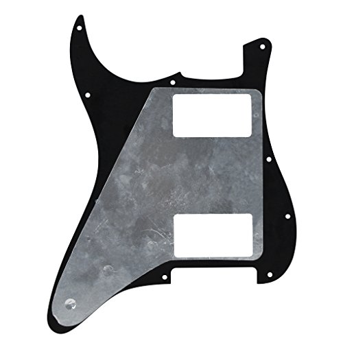 FLEOR HH Style Guitare Pickguard avec 2T1V Boutons de commande 5 Ways Toggle Switch Conseils pour Fender Strat… - Les Beatles, Paul McCartney, John Lennon, RIngo Starr, George Harrison FLEOR HH Style Guitare Pickguard avec 2T1V Boutons de commande 5 Ways Toggle Switch Conseils pour Fender Strat… – Image 6