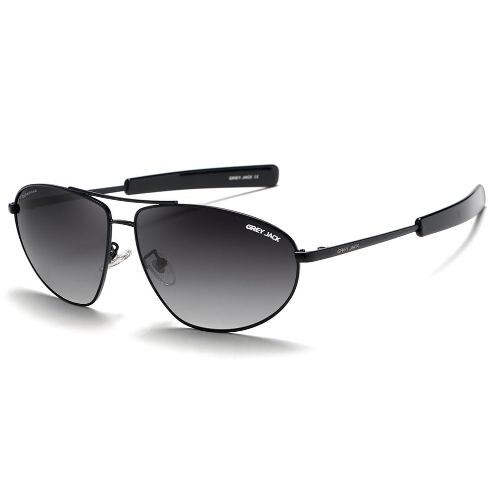 Cat Eye Polarized Sunglasses for Men Women,Metal Full Rim Eyewear for UV Protection 2402-image-13