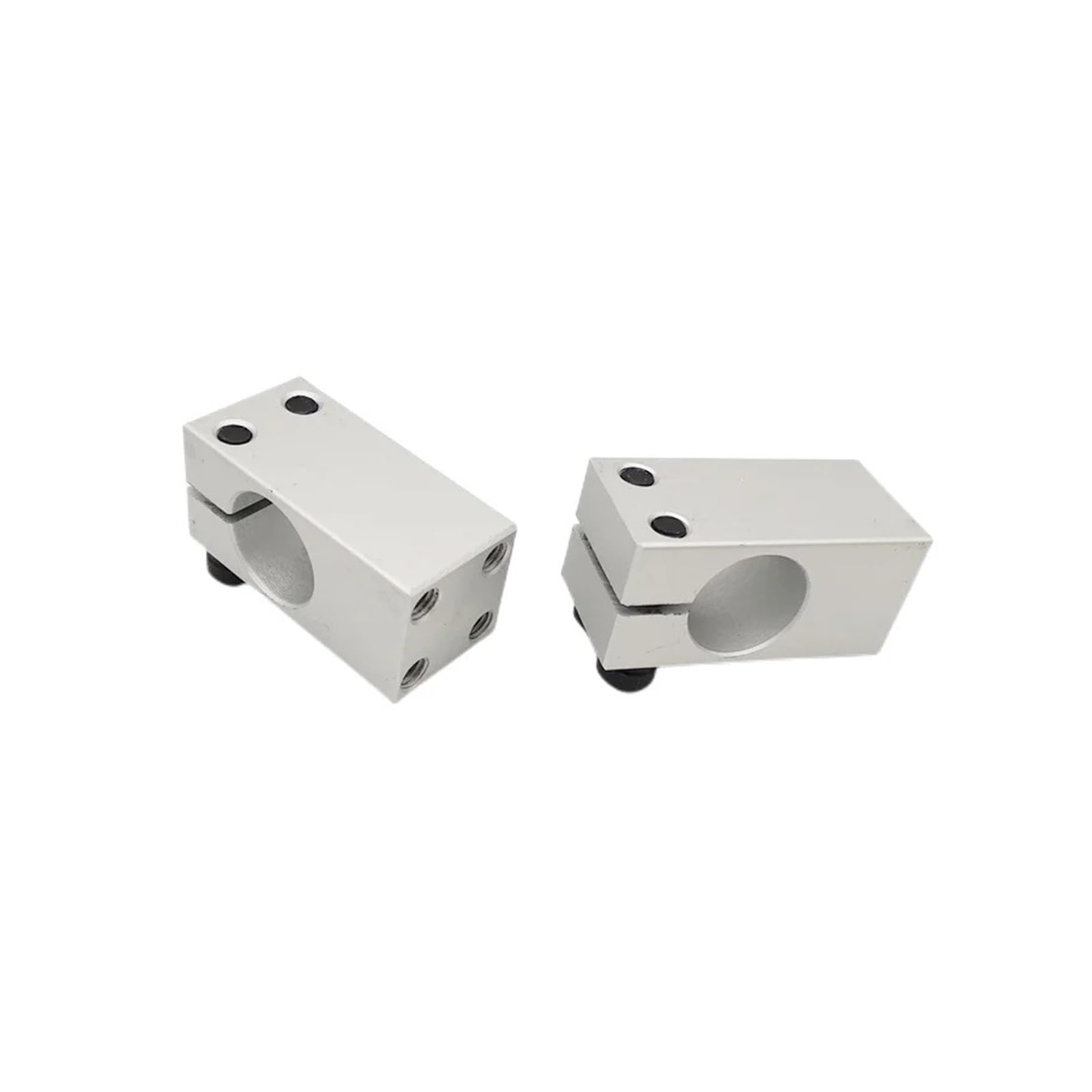 Morsetto di fissaggio pilastro verticale， Morsetto for albero con connettore trasversale in lega di alluminio Lega di alluminio for collegamento dell'albero(Bore Diameter - 25mm)