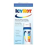 Icy Hot Crema Analgésica para el Dolor Artrítico, Muscular y de Espalda en Tubo 85 g. Con Doble Acción que Proporciona...
