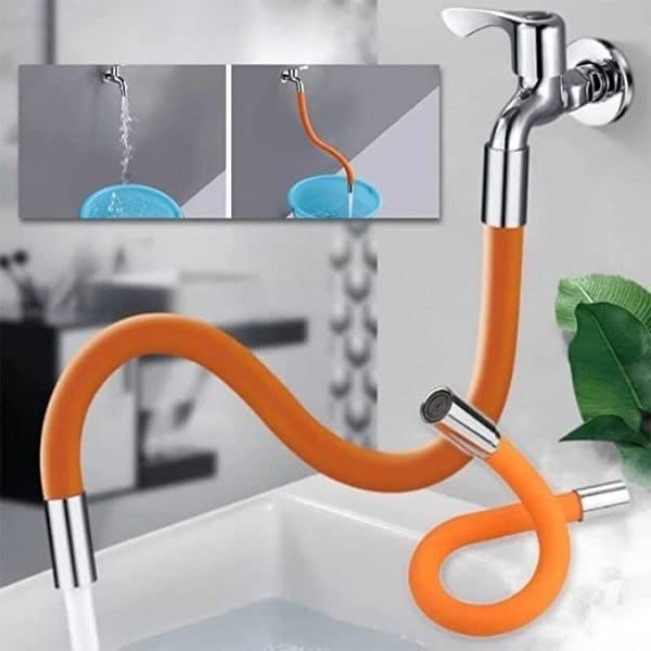DR ENTERPRISE Water Tap Faucet Extender 360 Flexible Adjustable Water