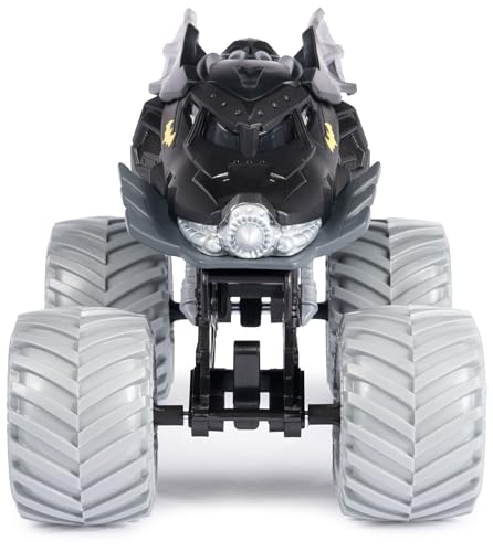 Monster Jam - Coche Monster Truck Batman Escala 1:24 METÁLICO - 6067612 - Coches para Niños - Juegos Infantiles - Juguetes Niños 3 años + 4 Monster Jam - Coche Monster Truck Batman Escala 1:24 MetÁlico - 6067612 - Coches Para Niños - Juegos Infantiles - Juguetes Niños 3 Años +