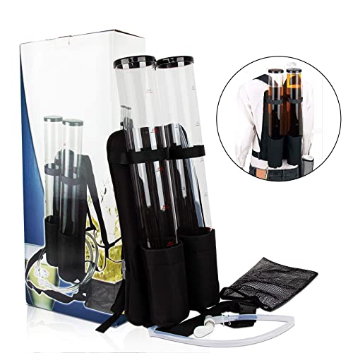 Psler BE-WA0056 Dual Barrel Portable Backpack Dispenser Beverage Drink Beer Alcohol Dispenser thumb #5
