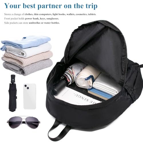 Mochila plegable ligera 15L resistente al agua miniatura 3