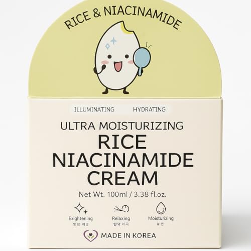 Ultra Moisturizing Rice Niacinamide Cream Bonnyhill (Pack Of 1) 3.39Fl Oz