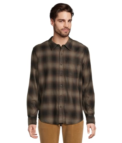 Marmot Men's Standard Lightweight Flannel Long Sleeve, Black