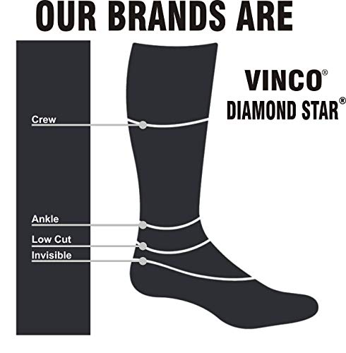 Vinco 12 Pairs Womens & Mens Socks Bulk Moisture Wicking Casual Sports Crew Socks Bulk for Homeless,Charity Socks4