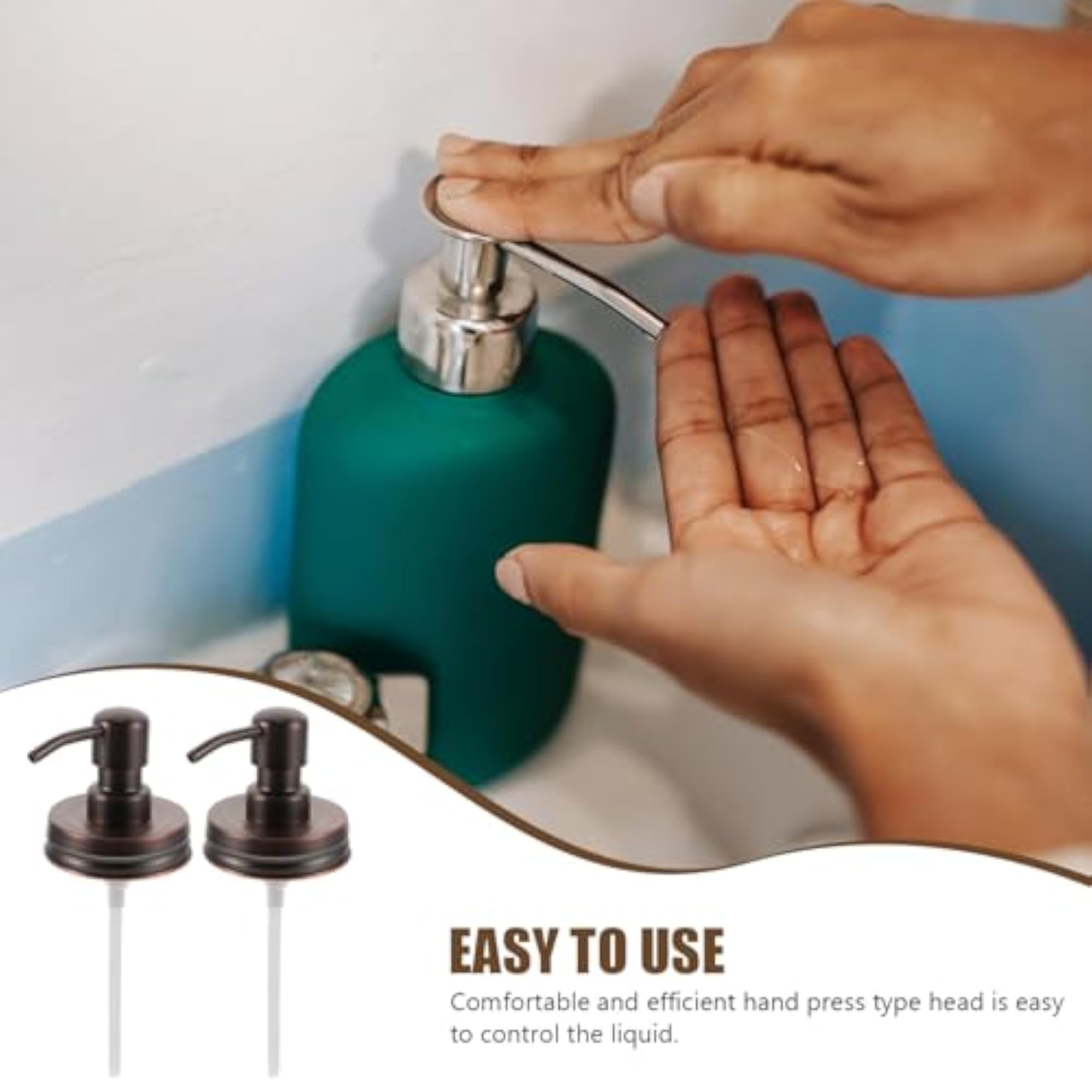2pcs Stainless Steel Sprinkler Cap for Mason Jars