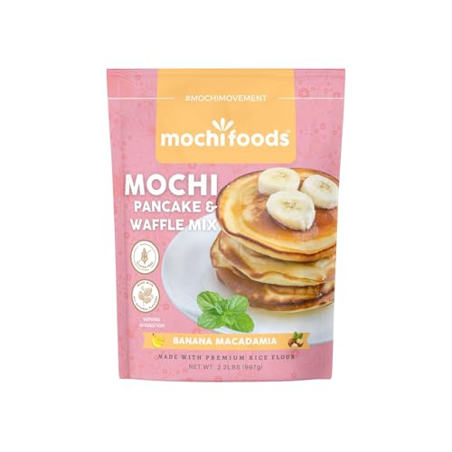 Mochi Foods Banana Macadamia Pancake and Waffle Mix