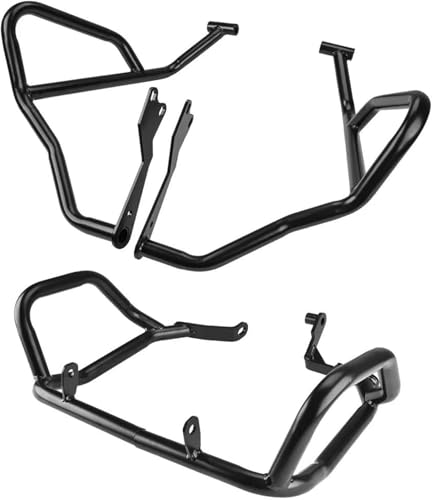 バイク用クラッシュバー CB500X CB 500X 2020-2024 用 オートバイクラッシュバー 用のエンジンガード バンパーフレームフェアリングプロテクター(A set)