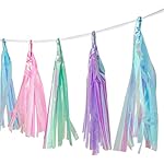 Pastel Tassel Garland – 10FT Multicolor Fringe Banner with 14pcs Tissue Tassels, No DIY Hanging Decoration for Birthday, Baby Shower, Photo Backdrop & Pastel Party Decor - Image 3