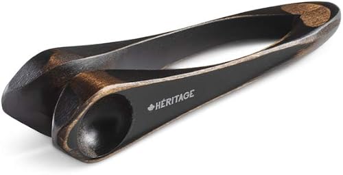 Heritage Musical Spoons Instrumento de percusión, madera de arce canadiense hecha a mano, sonido popular de madera natural, gran regalo para adultos