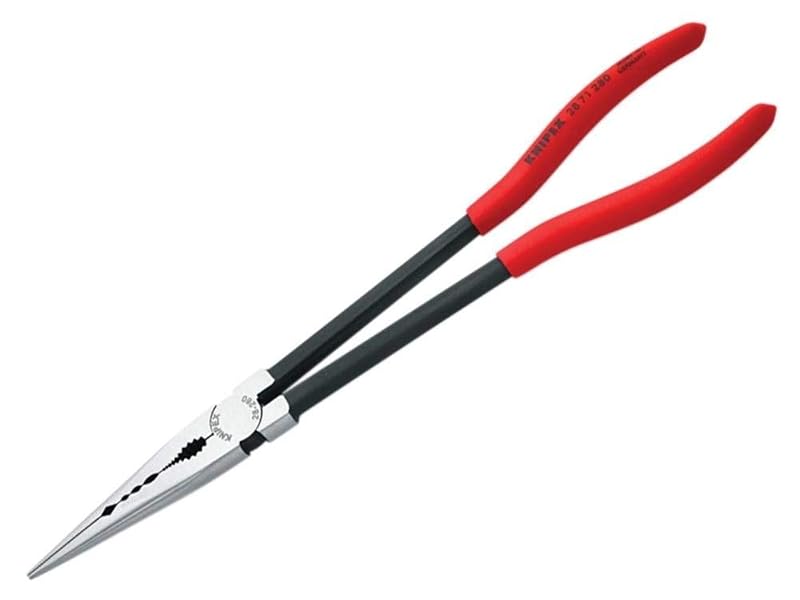 Alicate de Bico Longo Extra Longo KNIPEX 280 mm com Perfil Transversal 28 71 280 SB