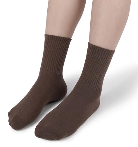 BomKinta 12 Pairs Women Casual Calf Socks Cotton Crew Sock Above Ankle Sock by BomKinta - Used condition - US$22.32