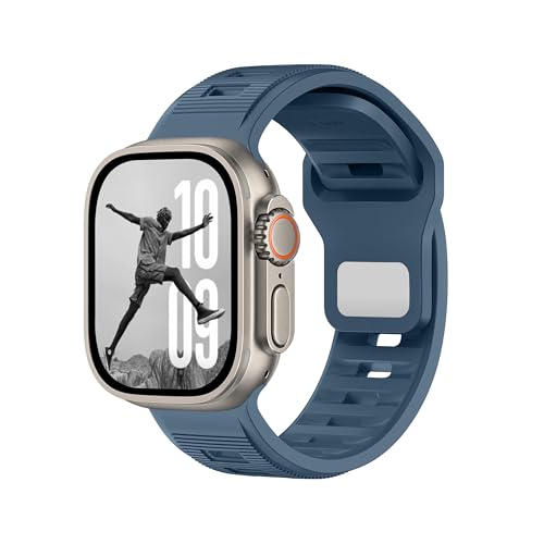 DONEGANI M para Correa Apple Watch Se Ultra 2 40mm 44mm 46mm 42mm 45mm 41mm 38mm 49mm Series 10 9 8...