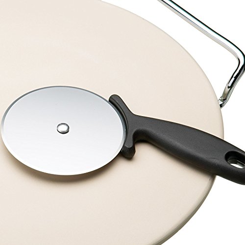 Conjunto Cortador De Pizza E Pedra Cerâmica