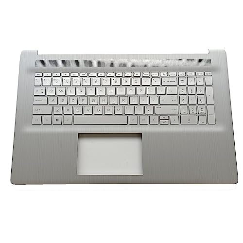 Ltprpts Replacement Laptop Upper Case Palmrest Backlit Keyboard Assembly Part...