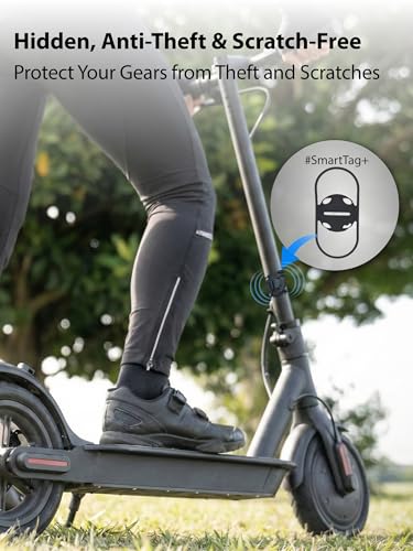 Bone Universal Tag Strap - Silikonhalterung, kompatibel mit Apple AirTag, Samsung SmartTag & Chipolo, leicht, langlebig, kratzfest, schnell montiert, für Fahrrad & Sportgeräte (AirTag nicht enthalten)