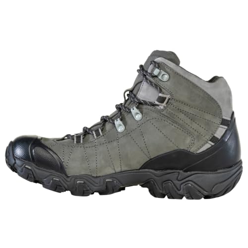 Oboz Men's Bridger Mid B-DRY, Charcoal, 7
