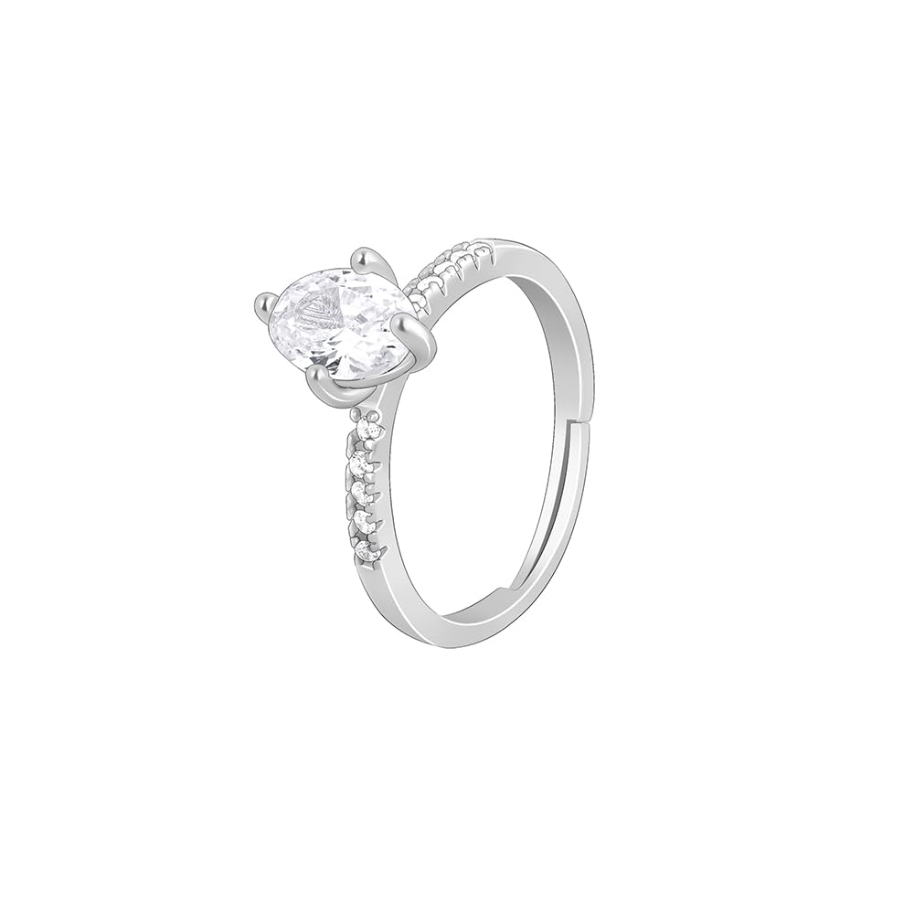 GIVA 925 Silver Jubilo Ring|Gift for Girlfriend| With Certificate of Authenticity and 925 Stamp | 6 Months Warranty* (B0CV45SQHC) Amazon Price History, Amazon Price Tracker
