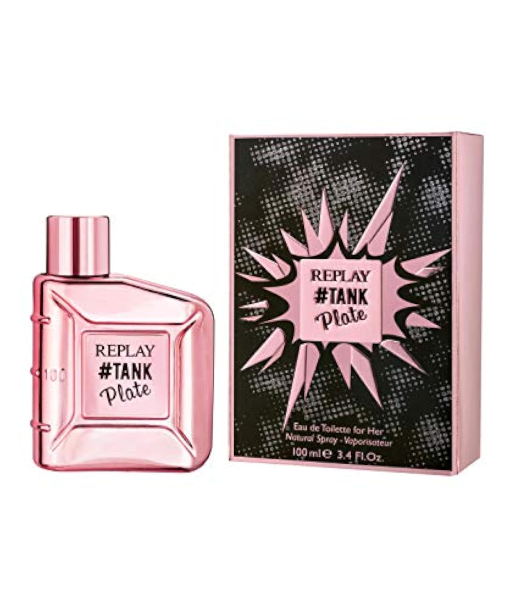 Women's Replay #Tank Plate Eau de Toilette 100ml