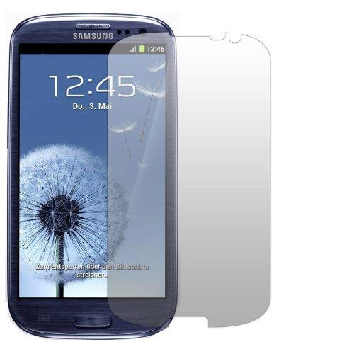 Slabo 4 x Bildschirmschutzfolie kompatibel mit Samsung Galaxy S3 / S3 Neo Bildschirmfolie Schutzfolie Folie Zubehör No Reflexion MATT