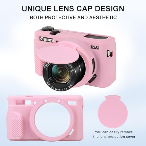 Funda de silicona para Canon Powershot G7 X Mark II miniatura 3