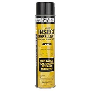 Sawyer Products SP618 Premium Permethrin Insect Repellent for Clothing, Gear & Tents, Aerosol Spray, 18-Ounce