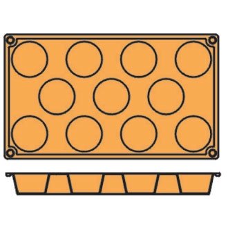 Winware Formaflex Silicone Antiaderente stampi