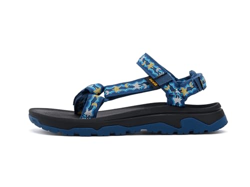 Teva Hurricane XLT Jr (Little Big Kid) Sport Sandal, Starlight Blue Opal, 1 US Unisex - image 4