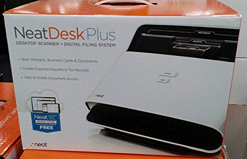 NeatDesk Plus Desktop Scanner + Digital Filing System for PC