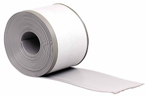 M-D Building Products 93245 4-Inch by 20-Feet Adhesive Back Vinyl Wall Base, Silver Gray