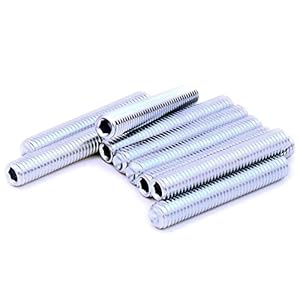 Singularity Supplies M8 Hex Sockel Gewindestifte 10er-Pack