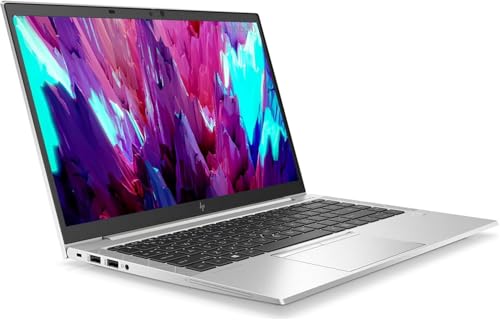 HP Elitebook 845 G8 Win11 Pro laptop, 14 inch FHD (1920 x 1080) display, AMD Ryzen 5 Pro 5650U 6-Core, 8 GB RAM, 256 GB SSD, US QWERTY toetsenbord (vernieuwd) - Afbeelding 4
