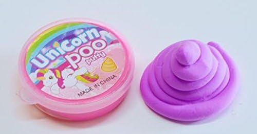 HAYES SPECIALTIES Unicorn Poo Putty - 3 Pack Unicorn Putty Slime Stocking Stuffers