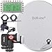 Produktbild DUR-line MDA 90 Hellgrau - Digitale 8 Teilnehmer Satellitenschüssel Komplett-Anlage mit Premium Multischalter und LNB [Camping, Astra 19,2°, DVB-S/S2, Full HD, 4K, 3D]