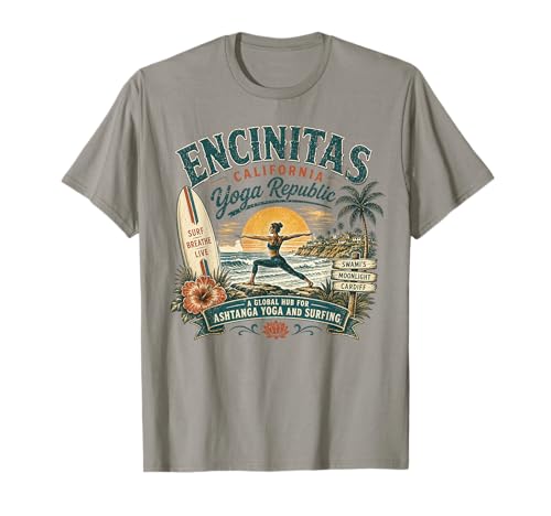 Vintage Yoga Republic Surf Breathe T-Shirt