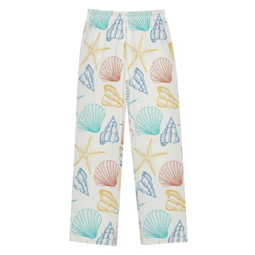 Shells in Color Boys Pants for Kids Jogger Pants with Pockets S-XL