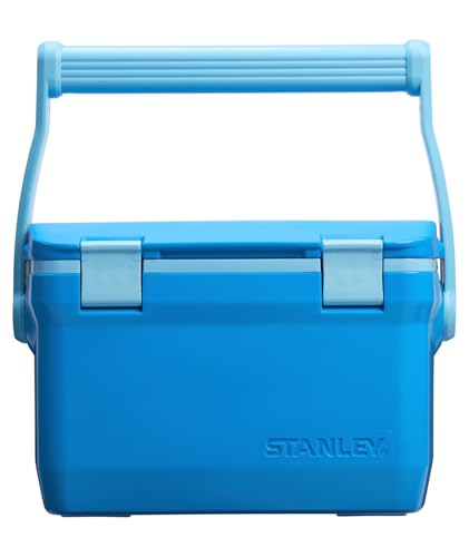 Stanley Adventure Outdoor Cooler 7 qt | Heavy Duty Outdoor Camping Cooler with Easy Carry Top Handle | BPA-Free | Azure