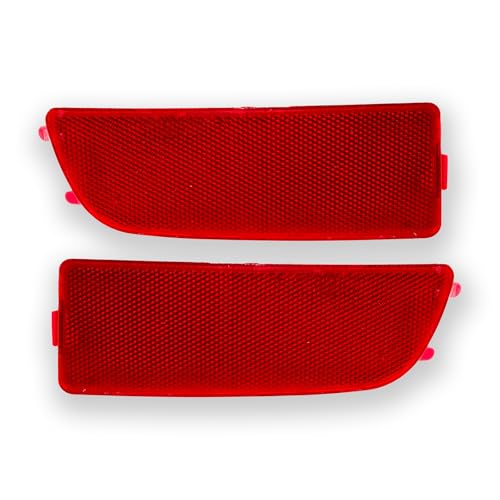 MP&PV Rear Bumper Reflector Left & Right Compatible with Dodge Freightliner Mercedes Van Sprinter 2500 3500 W906 2007-2018 OE 9068260040,9068260140