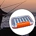 Menolana Fly Box Fly Fishing Box Portable Multifunctional Supplies Saltwater Compact Gift Waterproof Fishing Tackle Tray Double Sided, Orange