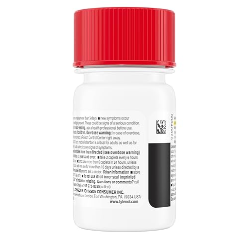 TYLENOL Extra Strength Acetaminophen 500 mg Caplets 24 each - image 9