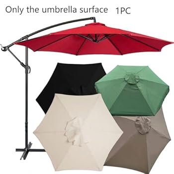 Replacement Garden Parasol Canvas, 2/2.7/3M Umbrella