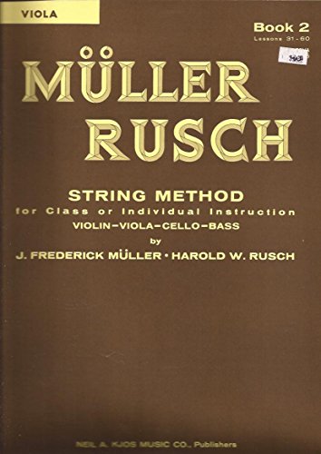 Muller Rusch String Method: Viola (Book 2)