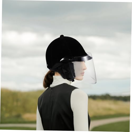 Casco ecuestre VANZACK con protección completa y orejeras para caballo 7