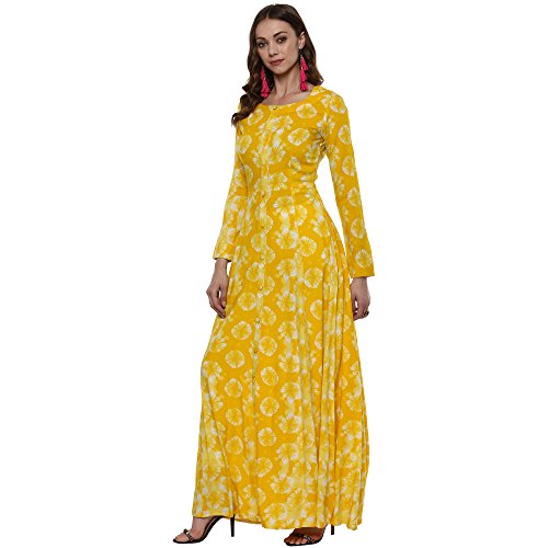 Image of Indian Virasat Women's Anarkali Maxi Dress